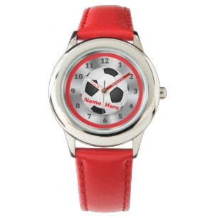 Persoonlijke Voetbalkjes voor voetzoekers met hun  Horloge
