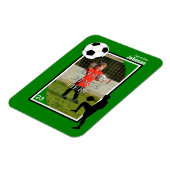 Persoonlijke voetbalmagneet magneet (Linkerzijde)