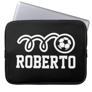 Persoonlijke voetbalsport Neopreen 15 inch Laptop Sleeve