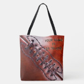 Persoonlijke Voetbaltassen Tote Bag (Achterkant)