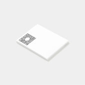 Persoonlijke voetbalthema post-it® notes (Schuin)