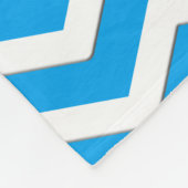 Persoonlijke voetpaden, Jouw tekst en kleuren Fleece Deken (Hoek)