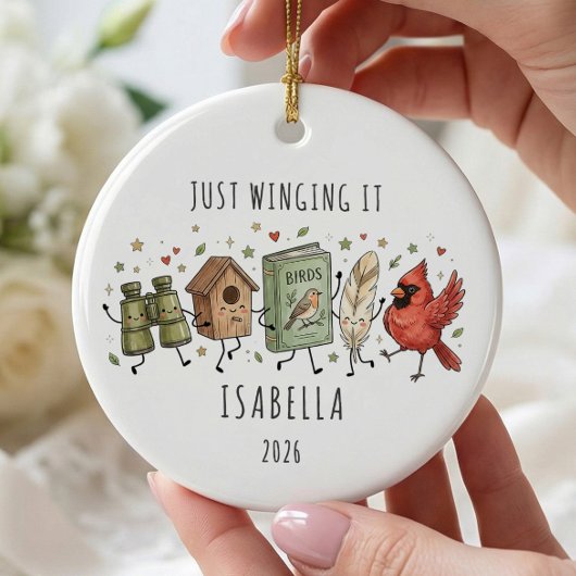 Persoonlijke Vogel Liefhebber Versiering Keramisch Ornament