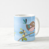 Persoonlijke vogelMok Koffiemok (Voorkant rechts)