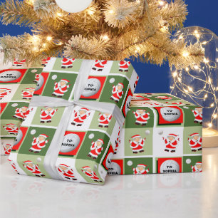 Persoonlijke Volleybal Kerstmis Cadeaupapier