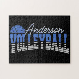 Persoonlijke Volleyball Speler VOEG NAAM TOE Team  Legpuzzel