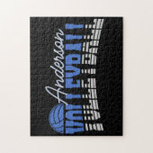 Persoonlijke Volleyball Speler VOEG NAAM TOE Team  Legpuzzel (Verticaal)