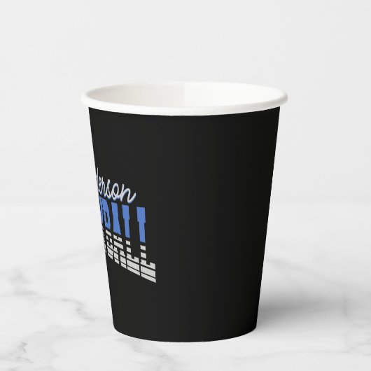 Persoonlijke Volleybalspeler VOEGD NAAM Team Champ Papieren Bekers (Links)