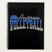 Persoonlijke Volleybalspeler VOEGD NAAM Team Champ Planner (Voorkant)