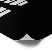 Persoonlijke Volleybalspeler VOEGD NAAM Team Champ Poster (Hoek)