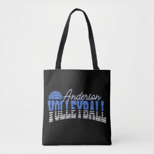 Persoonlijke Volleybalspeler VOEGD NAAM Team Champ Tote Bag