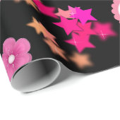 Persoonlijke voornaam en ouderdom voor kinderen en cadeaupapier (Rol Hoek)