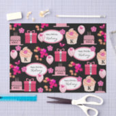 Persoonlijke voornaam en ouderdom voor kinderen en tissuepapier (Craft)