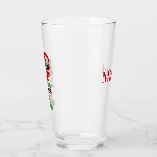 Persoonlijke 'voorzichtigheid', Elf die Kerstmis b Glas (Links)