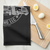 Persoonlijke Vrachtwagen Grote Rig Semi Vrachtwage Theedoek (Quarter Fold)