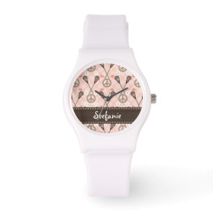 Persoonlijke vredeslacrosse horloge