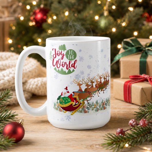 Persoonlijke vreugde tot de wereld Kerstmis Koffiemok