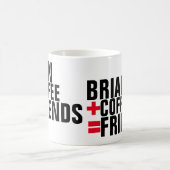 persoonlijke vrienden koffiemok (Center)