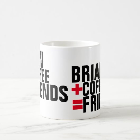 persoonlijke vrienden koffiemok (Center)