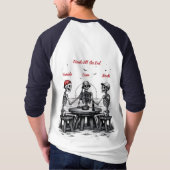 Persoonlijke Vrienden Tot Het Einde T-shirt (Achterkant)