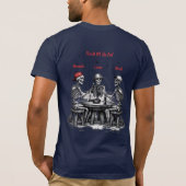 Persoonlijke Vrienden Tot Het Einde T-shirt (Achterkant)