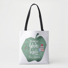 Persoonlijke waardering van leerlingenbord tote bag