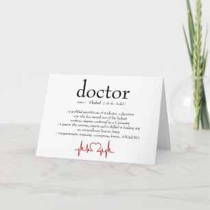 Persoonlijke Waardering voor Dokters Kaart