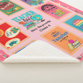 Persoonlijke waardering voor leerkrachten Bedankt  Sherpa Deken (3/4)