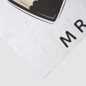 Persoonlijke waardering voor leraren | Aangepaste Tissuepapier (Detail)