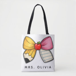 Persoonlijke waardering voor leraren | Aangepaste Tote Bag