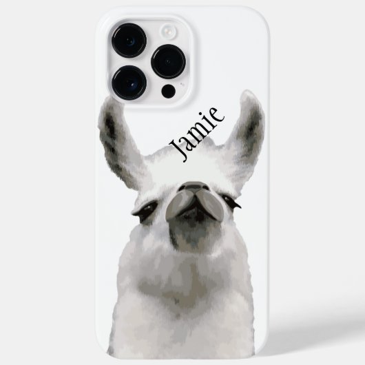 Persoonlijke waarneming van Tsjernobby Llama Case-Mate iPhone Case (Achterkant)