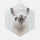 Persoonlijke waarneming van Tsjernobby Llama Glas Ornament (Voorkant)