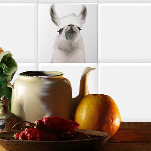 Persoonlijke waarneming van Tsjernobby Llama Tegeltje