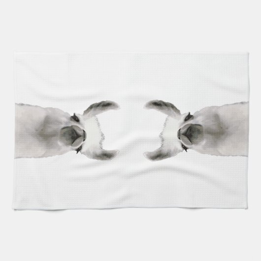 Persoonlijke waarneming van Tsjernobby Llama Theedoek (Horizontaal)