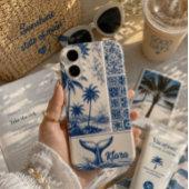 Persoonlijke Walvisstaart Tropisch Case-Mate iPhone Case