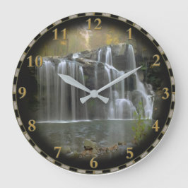 Persoonlijke wandklok | Moderne woondecoratieklok