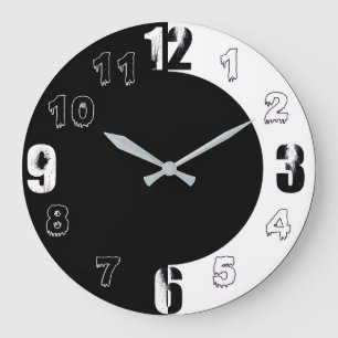 Persoonlijke wandklok Moderne woondecoratieklok