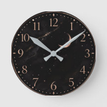 Persoonlijke wandklok | Moderne woondecoratieklok