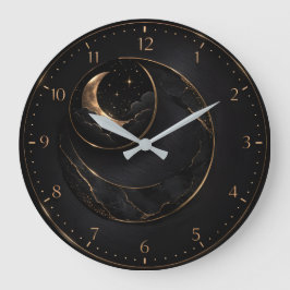 Persoonlijke wandklok | Moderne woondecoratieklok