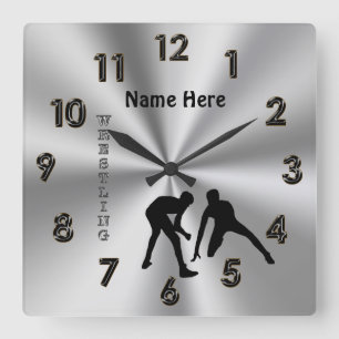 Persoonlijke wandklokken met zijn naam