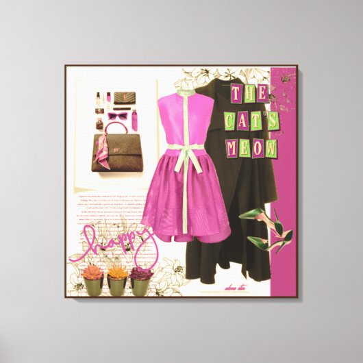 Persoonlijke wandkunst: een geschenk van liefde canvas afdruk (Voorkant)