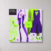 Persoonlijke wandkunst: liefdesgeschenk canvas afdruk (Voorkant)