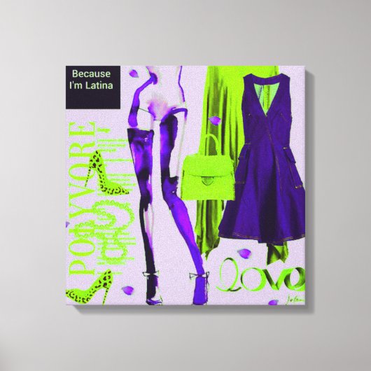 Persoonlijke wandkunst: liefdesgeschenk canvas afdruk (Voorkant)