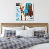 Persoonlijke wandkunst: liefdesgeschenk canvas afdruk (Insitu (Slaapkamer))