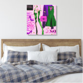 Persoonlijke wandkunst: liefdesgeschenk canvas afdruk (Insitu (Slaapkamer))