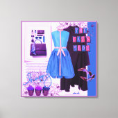 Persoonlijke wandkunst: liefdesgeschenk canvas afdruk (Voorkant)