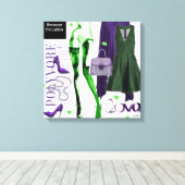 Persoonlijke wandkunst: liefdesgeschenk canvas afdruk (Insitu (Houten vloer))