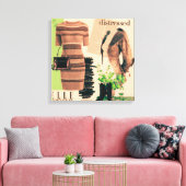 Persoonlijke wandkunst: liefdesgeschenk canvas afdruk (Insitu (Woonkamer))