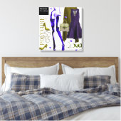 Persoonlijke wandkunst: liefdesgeschenk canvas afdruk (Insitu (Slaapkamer))