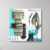 Persoonlijke wandkunst: liefdesgeschenk canvas afdruk (Voorkant)